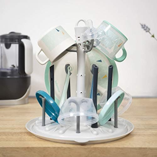 Égouttoir à vaisselle ou à biberons Babymoov compact et rond