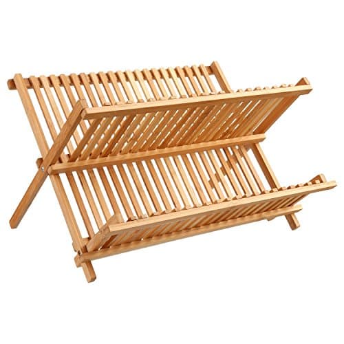 Égouttoir vaisselle bois stable et résistant à l’humidité