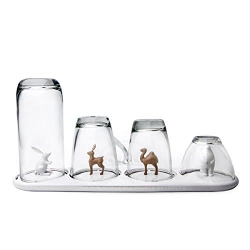 Égouttoir à verres animaux design