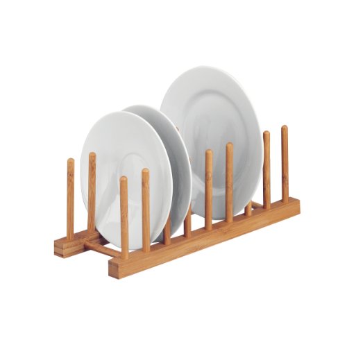 Égouttoir 8 assiettes ou verres en bois